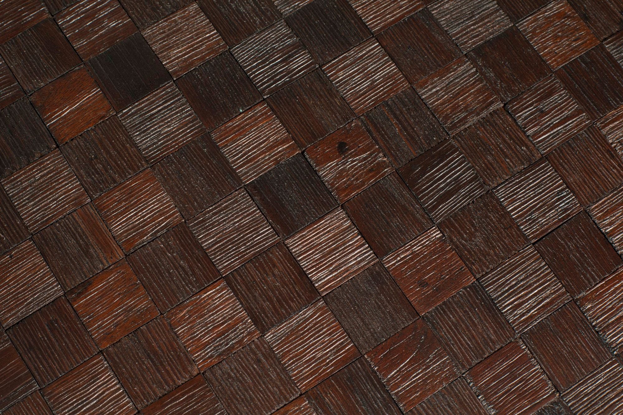 Webster Brown Teak Wood Coffee Table Nest